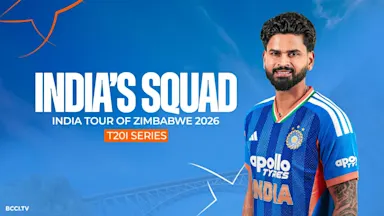 India’s squad for the Tour of Zimbabwe announced