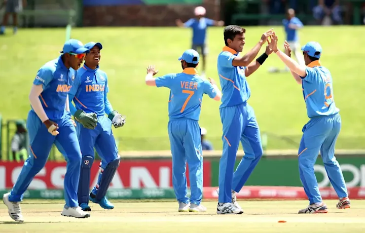 India beat Australia by 74 runs to enter U19 World Cup semi-finals