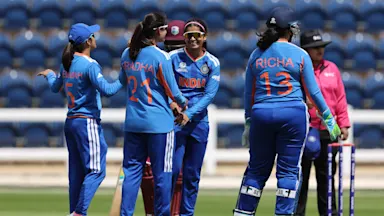 Match Report: IND v WI - ICC Women's T20 World Cup 2026 Warm-up Match