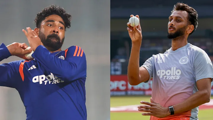Prasidh Krishna replaces Mohammed Siraj in T20I squads for Ireland & England