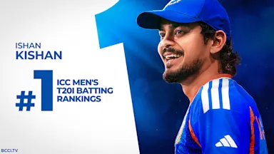 Ishan Kishan scales summit of ICC Men’s T20I Batting Rankings for the first time