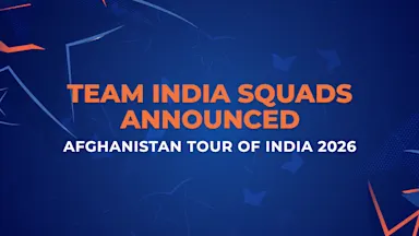 India’s squads for Afghanistan’s Tour of India announced