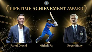 BCCI to honour Roger Binny, Rahul Dravid and Mithali Raj with Lifetime Achievement Awards at Naman Awards 2026